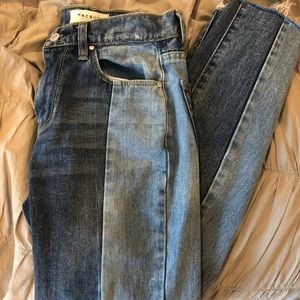 Two tone Pacsun straight leg jeans